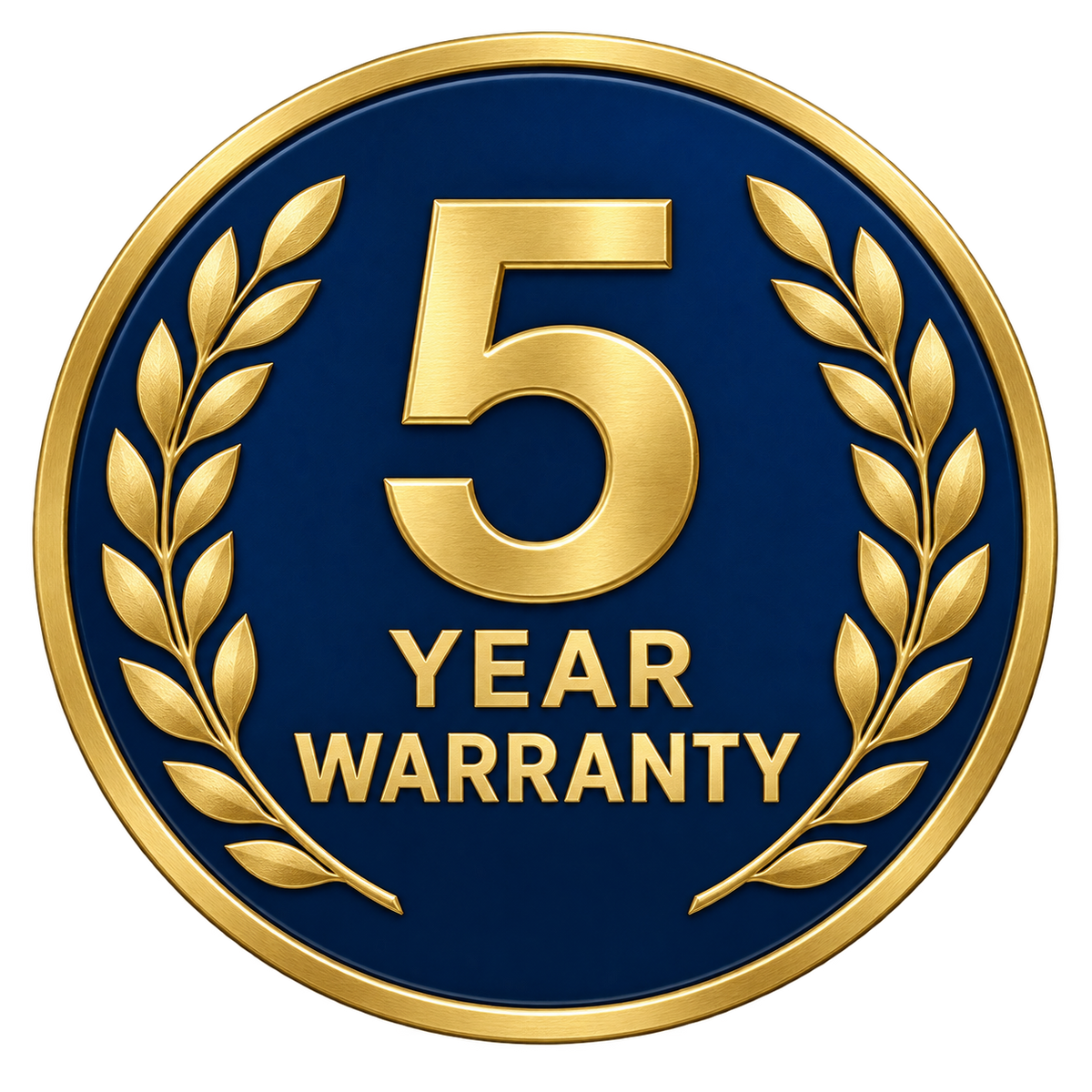 5-Year Ironclad Warranty
