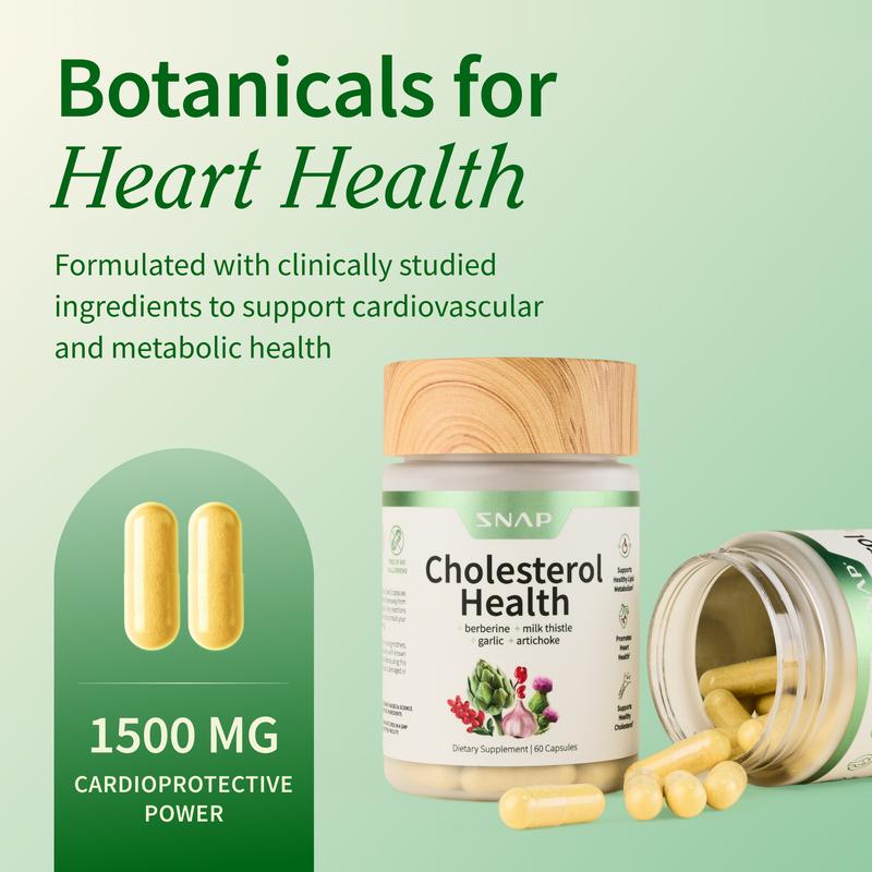 Cholesterol Health Support Supplement - 60 Capsules