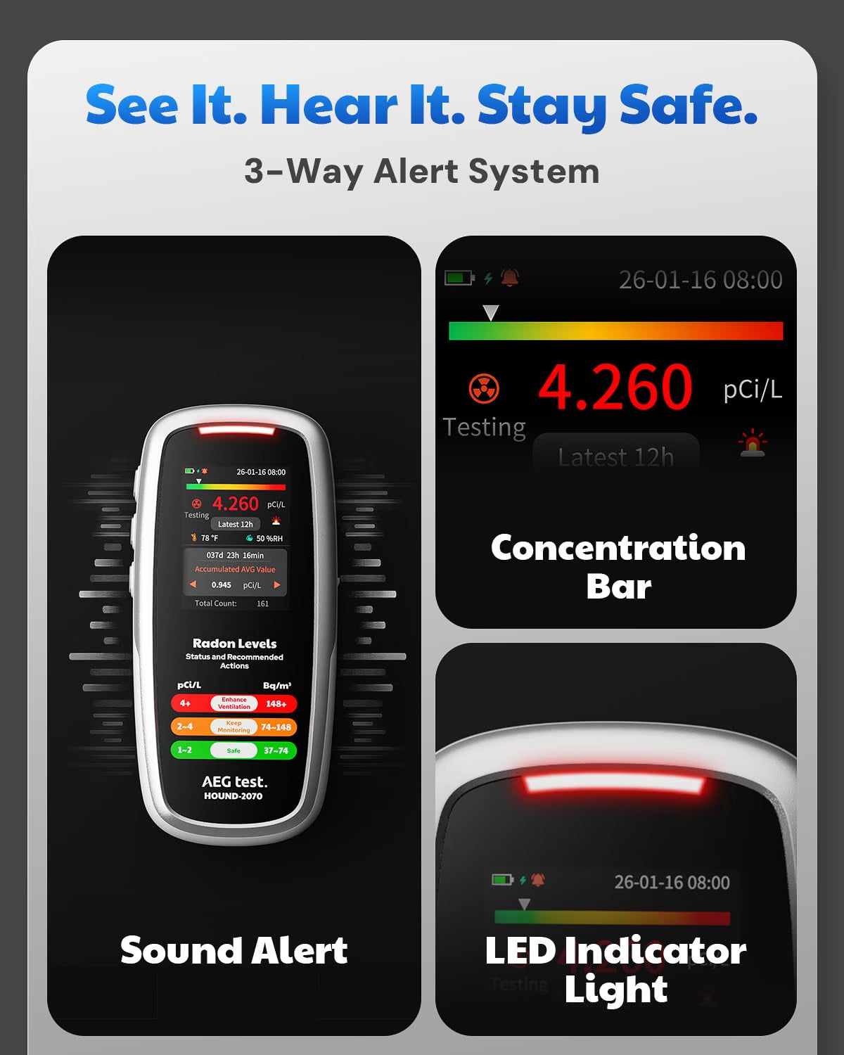 Home Continuous Radon Monitor