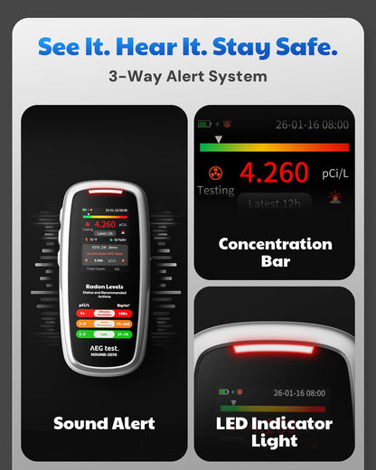 Home Continuous Radon Monitor