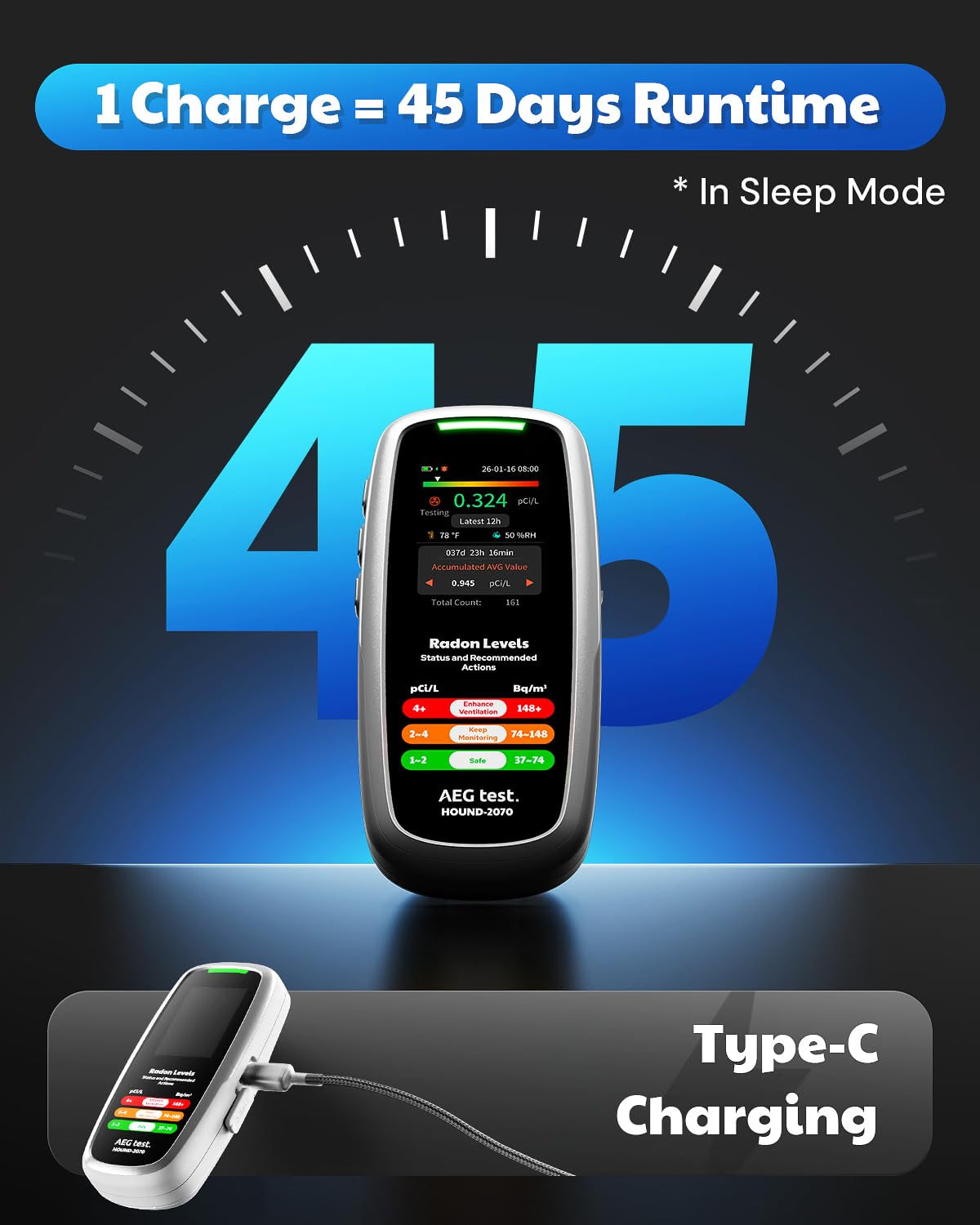 Home Continuous Radon Monitor