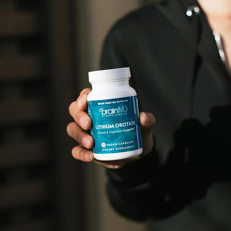 Lithium Orotate Mood & Cognitive Support Capsules - 60 Capsules