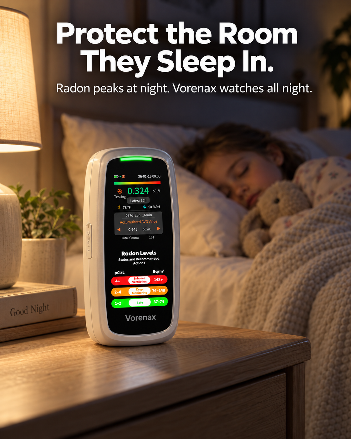 Home Continuous Radon Monitor