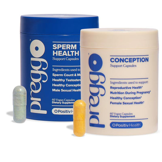 Male And Female Conception Support Bundle - 2 Bottles | 60 Capsules Each