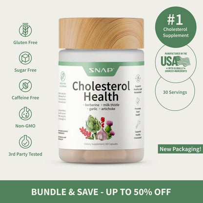 Cholesterol Health Support Supplement - 60 Capsules