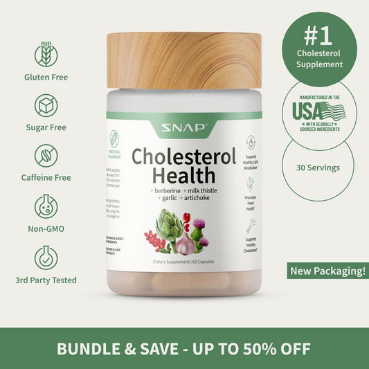 Cholesterol Health Support Supplement - 60 Capsules